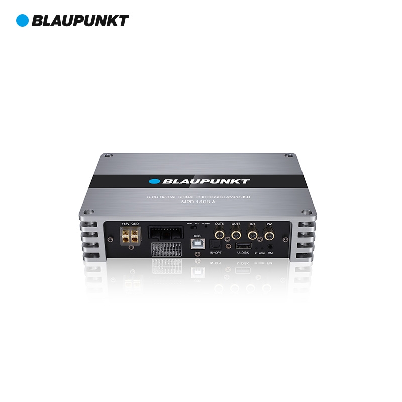 德國藍(lán)寶（BLAUPUNKT）4進(jìn)6齣DSP功放 MPD 1406 A